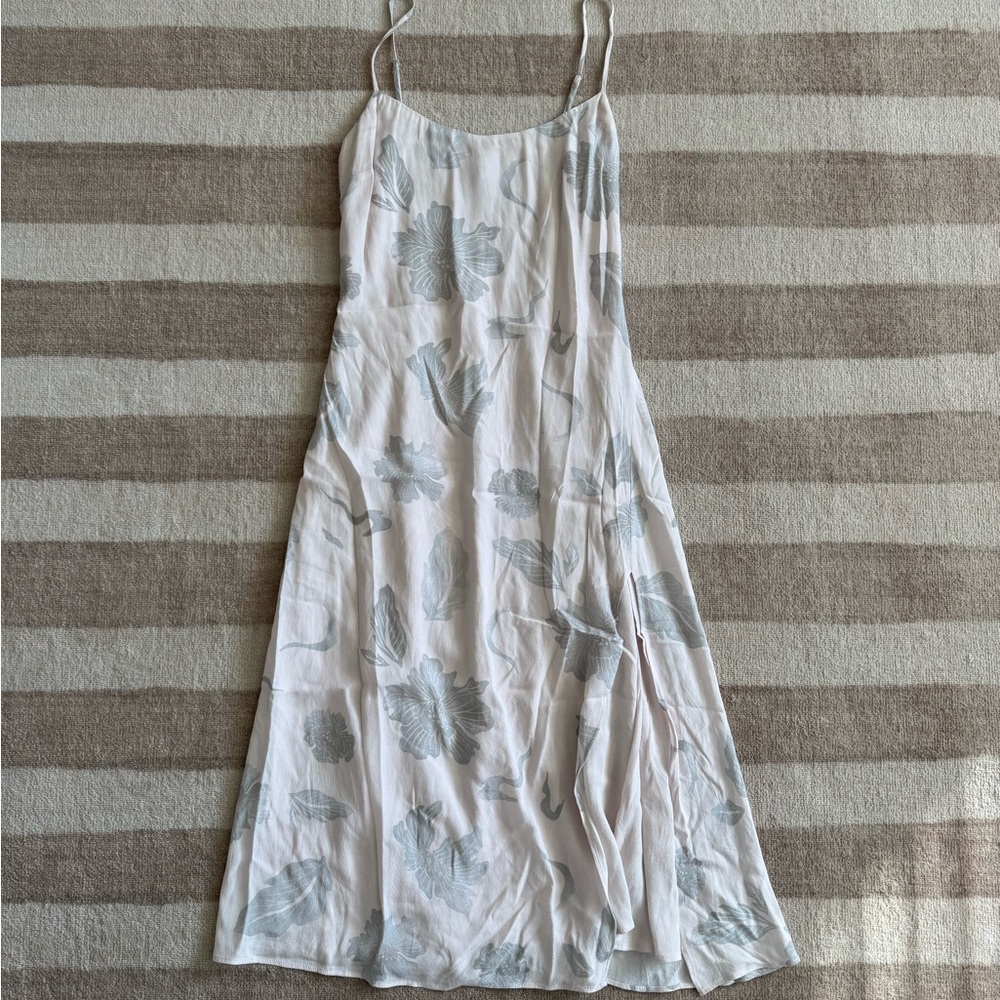 Wilfred Floral Midi Dress with Slits